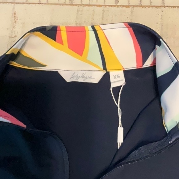 NWT Lady Hagen Desert Getaway Side Piece Sleeveless Polo - Picture 4 of 7